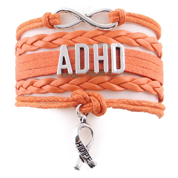 ADHD Awareness - Support Attention Deficit Hyperactivity Disorder Awareness  - ADHD Wristband