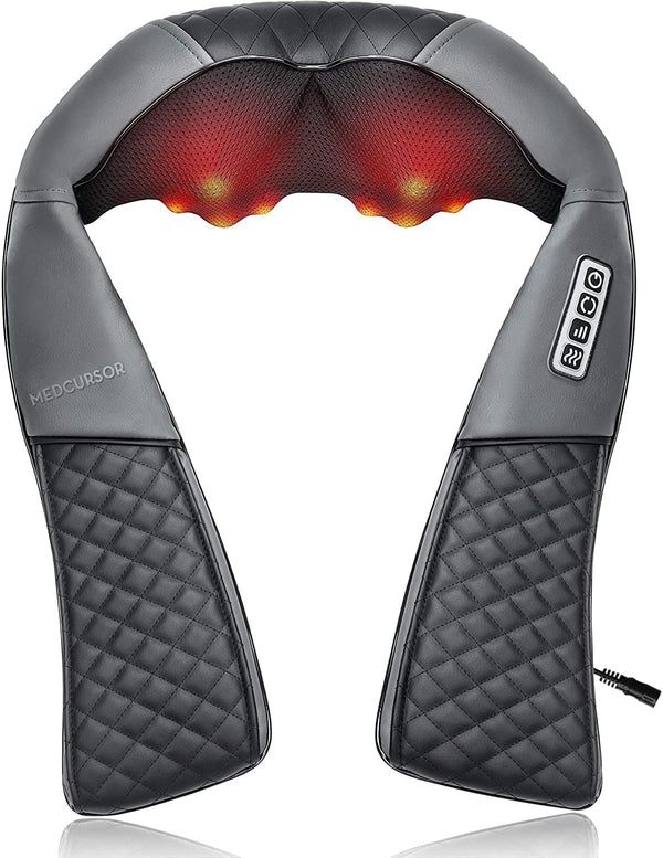 Neck Shoulder Massager with Heat (No Battery)