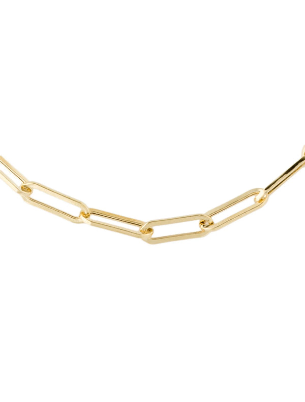 14K Paperclip Link Bracelet w/ Tags