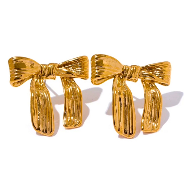 Bowknot Bow Stud Earrings