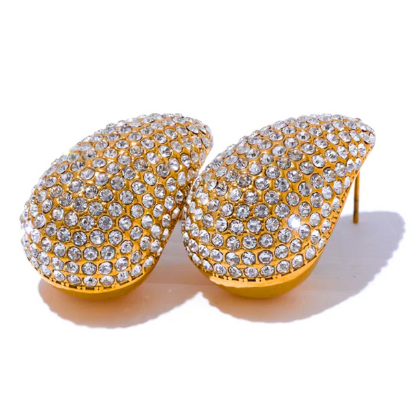 diamond signature earrings