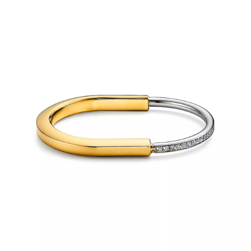 Lock Diamond Bangle