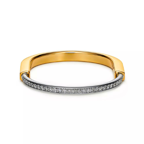 Lock Diamond Bangle