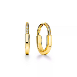 Lock Diamond Earrings