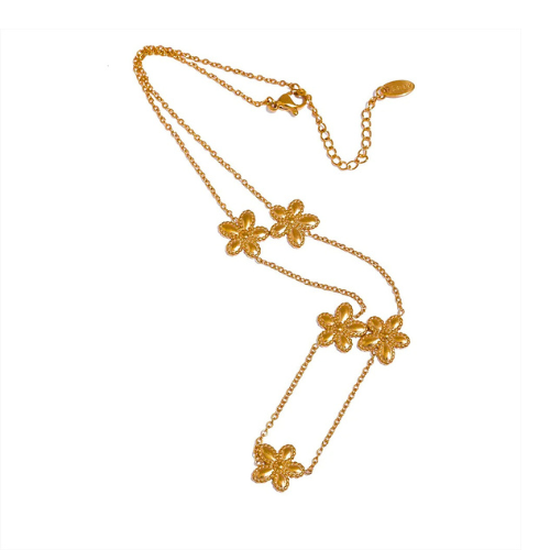 Flower Gold Chain bracelet