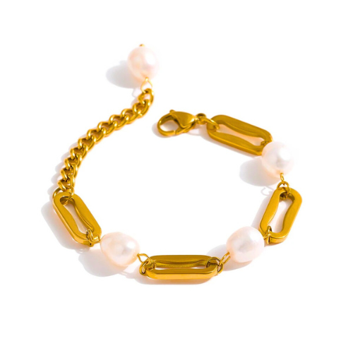 Pearl Chain Bracelet