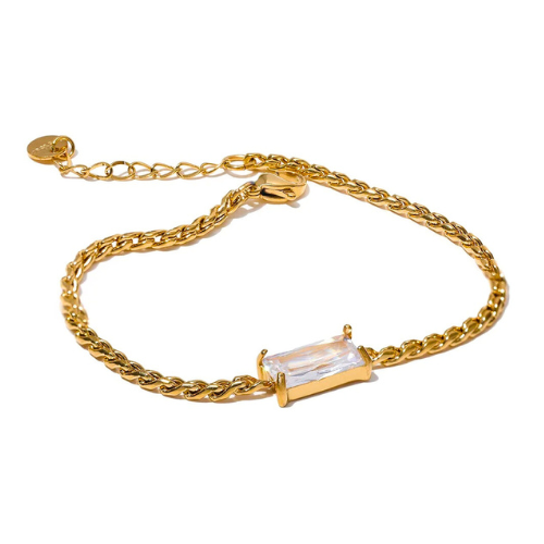 Chain Stone Bracelet