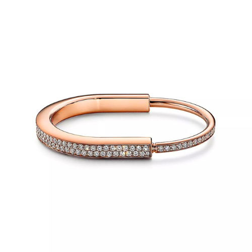 Lock Full Pavé Diamonds Bangle