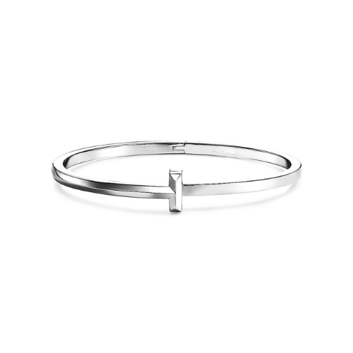 T Narrow Hinged Bangle