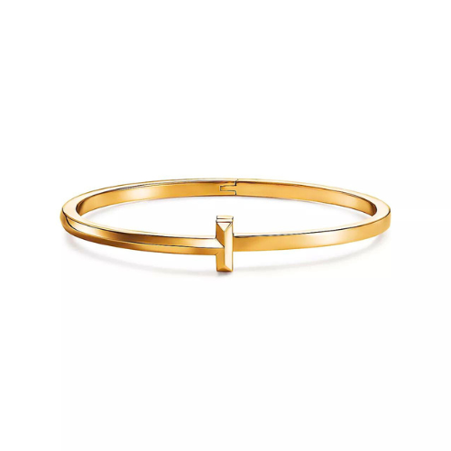 T Narrow Hinged Bangle