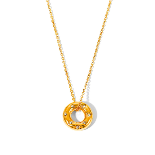 Circle Hollow Pendant