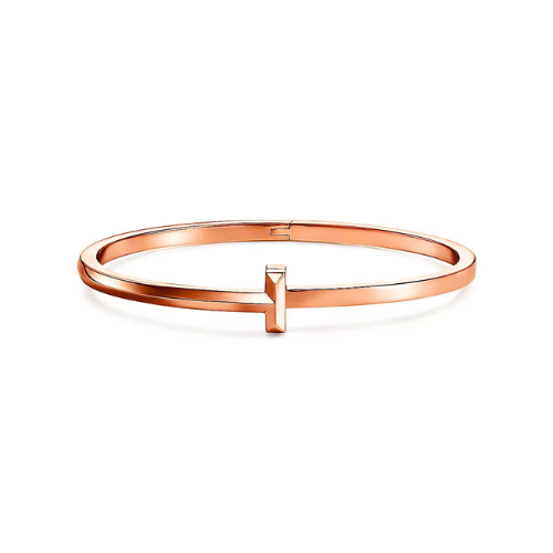 T Narrow Hinged Bangle