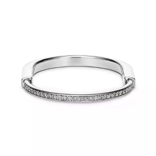 Lock Diamond Bangle