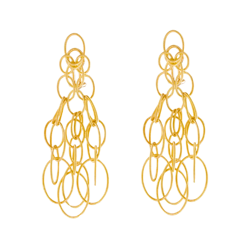 Oval Link Earrings