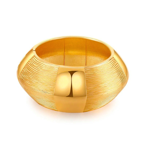 Circular Alloy Cuff Bracelets