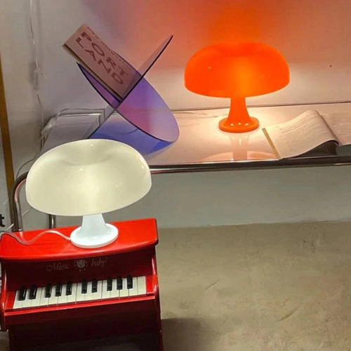 Minimalist Mushroom Lamp Retro Designer Lighting for Vintage Home Decor