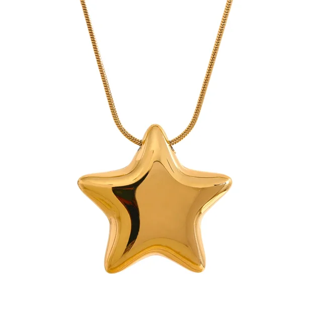 Starlight Stainless Steel Pendant Necklace