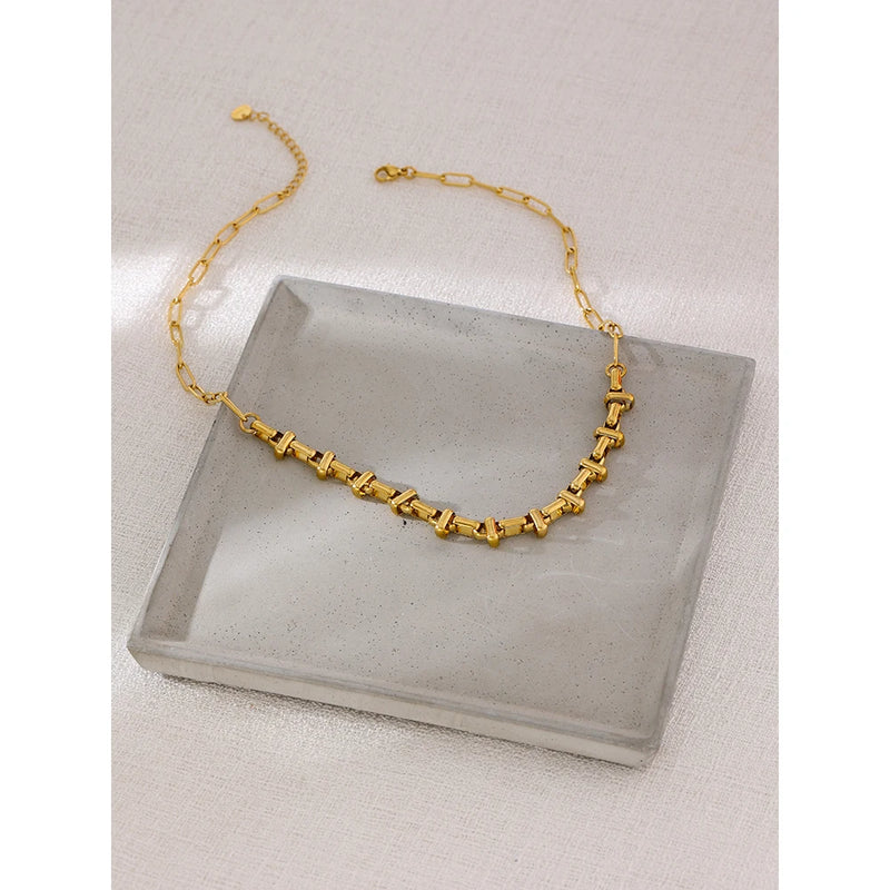 18K Gold Chain Necklace