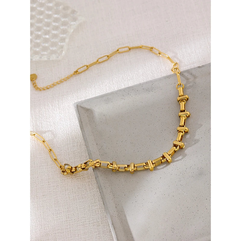 18K Gold Chain Necklace