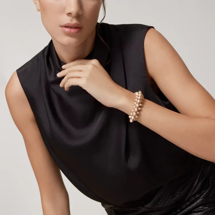 Clash Chain Bracelet XL Rose Gold Bold Form