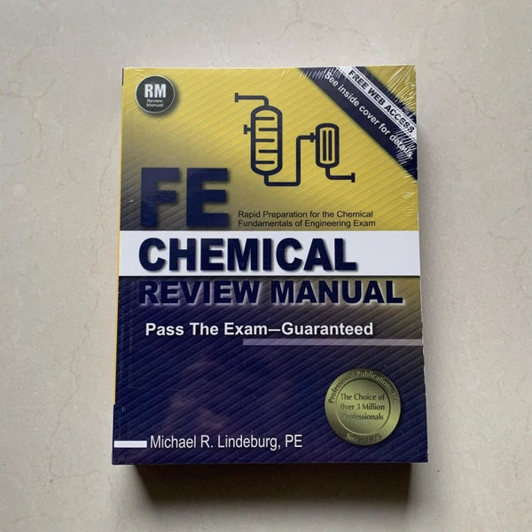 PPI FE Chemical Review Manual – Comprehensive Review Guide for the NCEES FE Chemical Exam First Edition