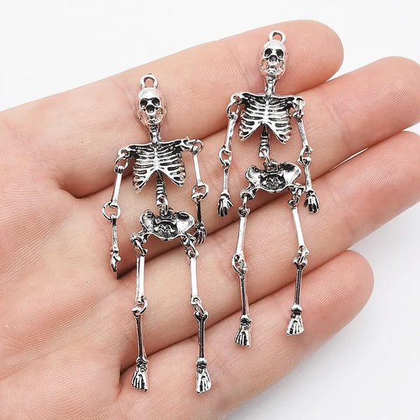 Skull Skeleton Halloween Pendant