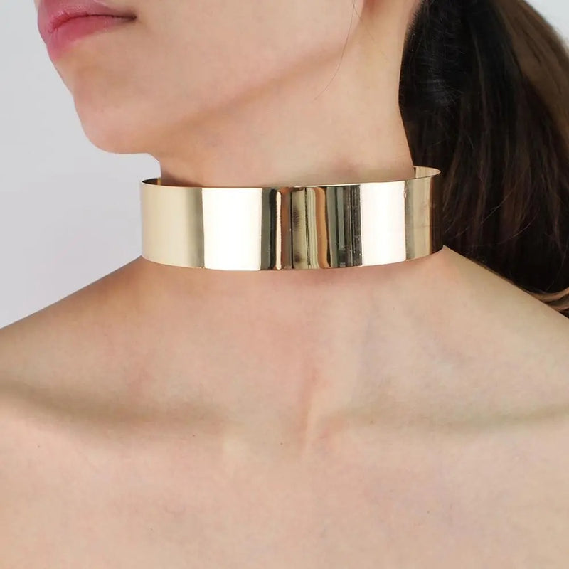 Statement Torque Choker Necklace