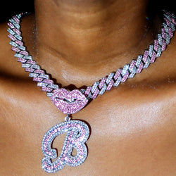 Barbie Letter Chain Pendant Necklace