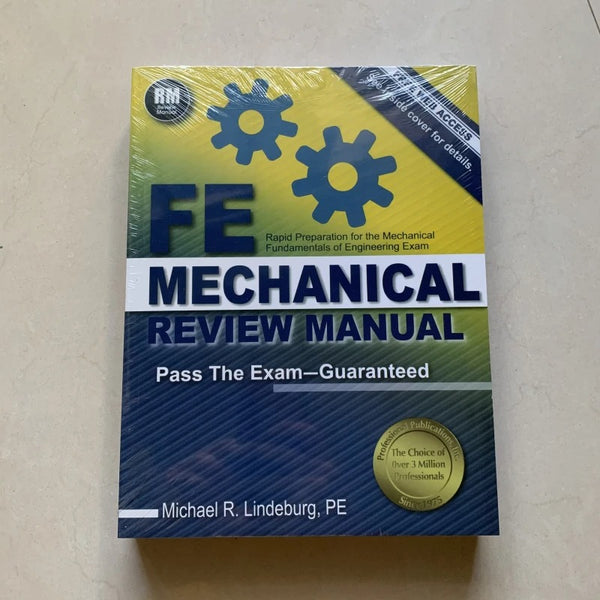 PPI’s FE Mechanical Review Manual — From the Trusted Expertise of Michael R. Lindeburg, PE, with 570+ NCEES-Aligned Example Problems for First-Time Success Paperback