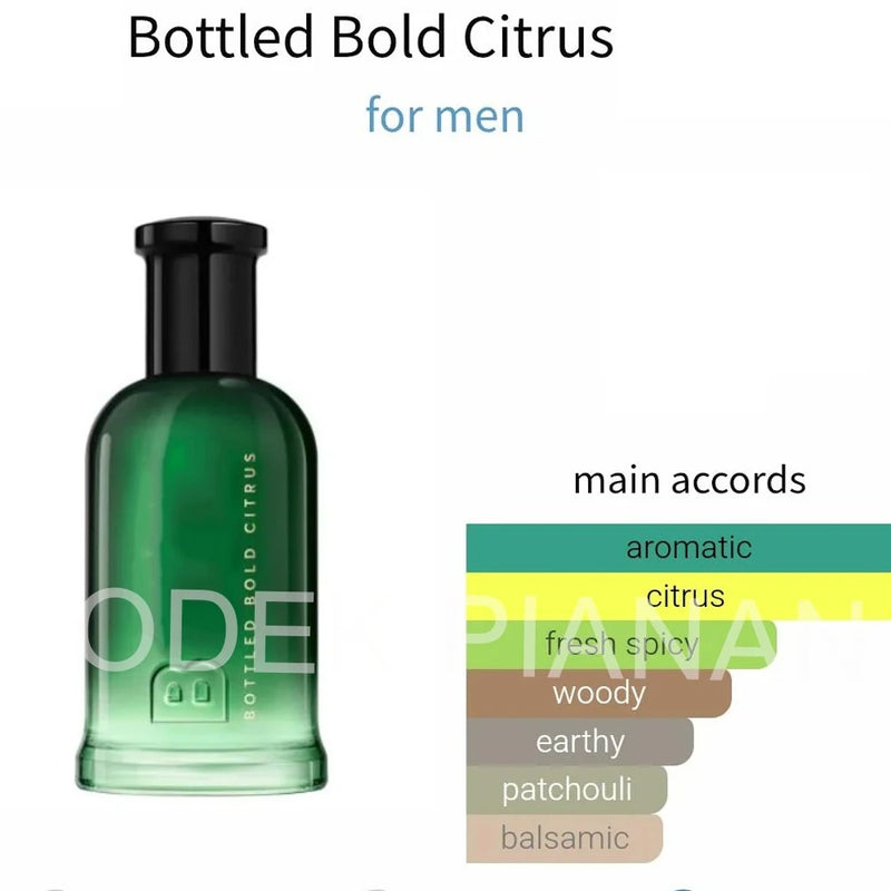 100ml Glass Bottled Men Confidence Citrus Perfume Lasting Woody Pheromone Men Balminess Body Spray Perfum