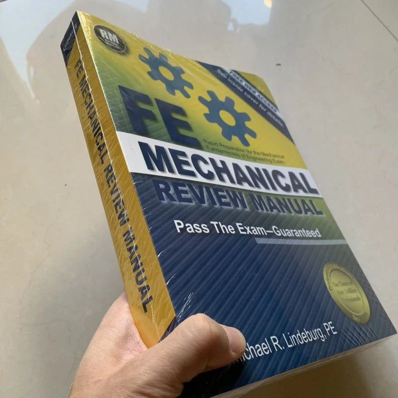 PPI’s FE Mechanical Review Manual — From the Trusted Expertise of Michael R. Lindeburg, PE, with 570+ NCEES-Aligned Example Problems for First-Time Success Paperback