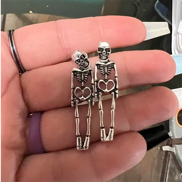 Skull Skeleton Earrings