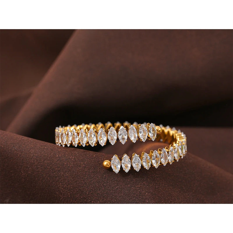 Open Diamond Bracelet