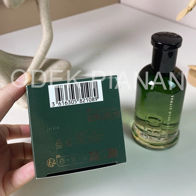 100ml Glass Bottled Men Confidence Citrus Perfume Lasting Woody Pheromone Men Balminess Body Spray Perfum