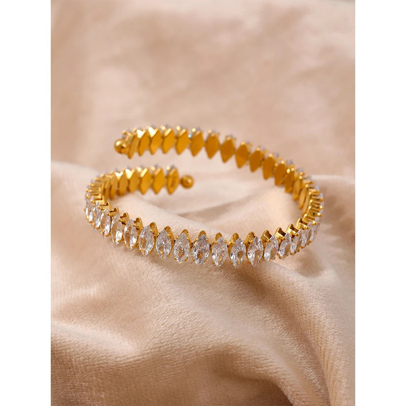 Open Diamond Bracelet