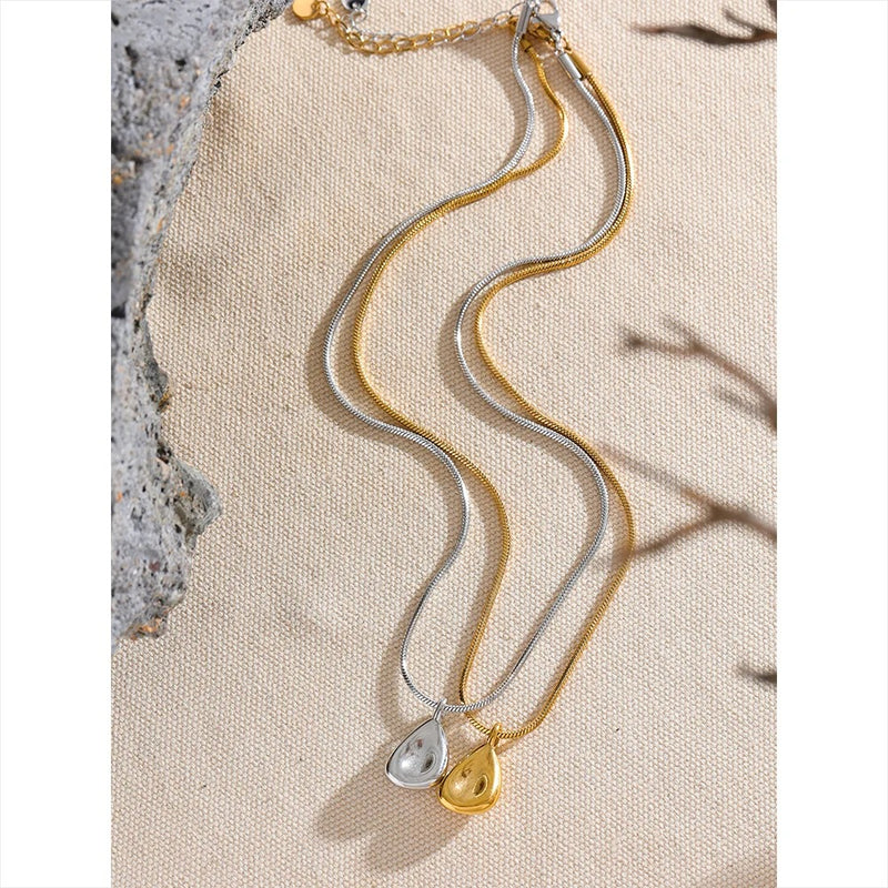 18K Gold Plated Minimalist Necklace