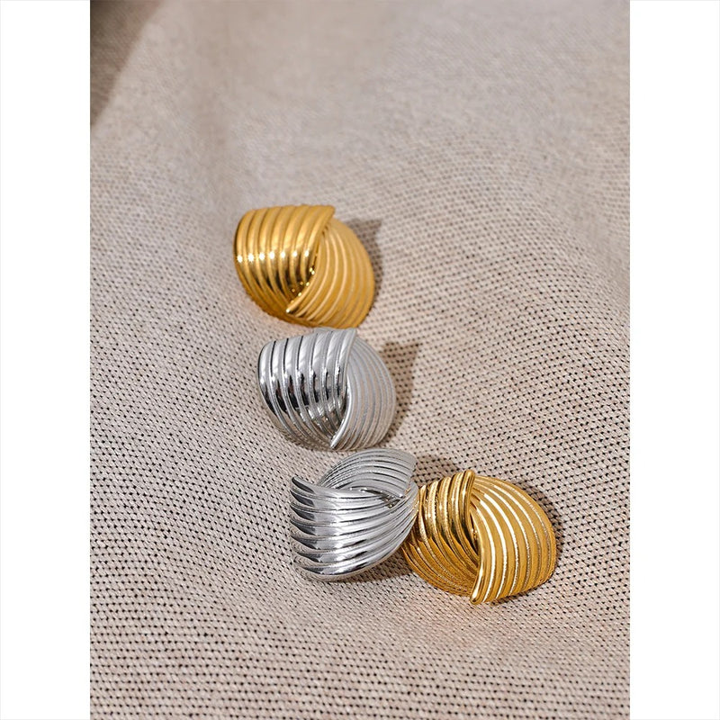 Geometric Stud Earrings