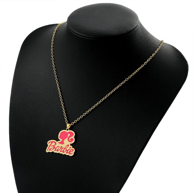 Barbie Pendant Necklace