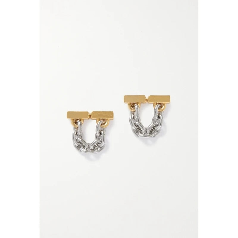 Metallic Soft Chain Earrings
