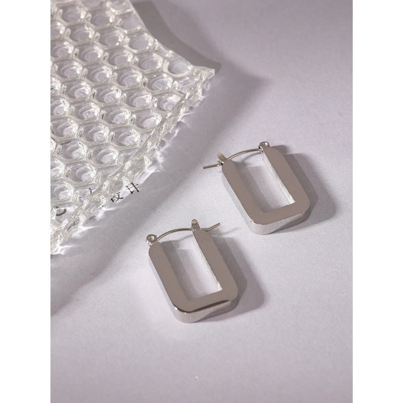 Cube Square Earrings