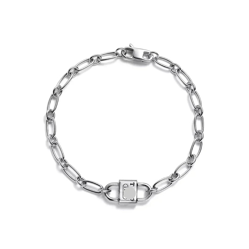 1837 Double Lock Chain Bracelet
