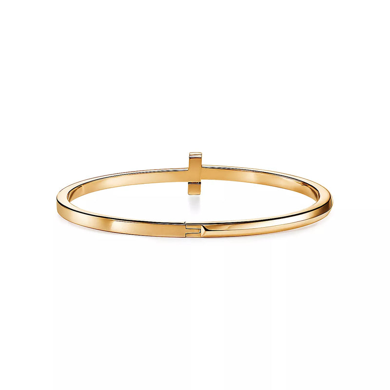 T Narrow Hinged Bangle