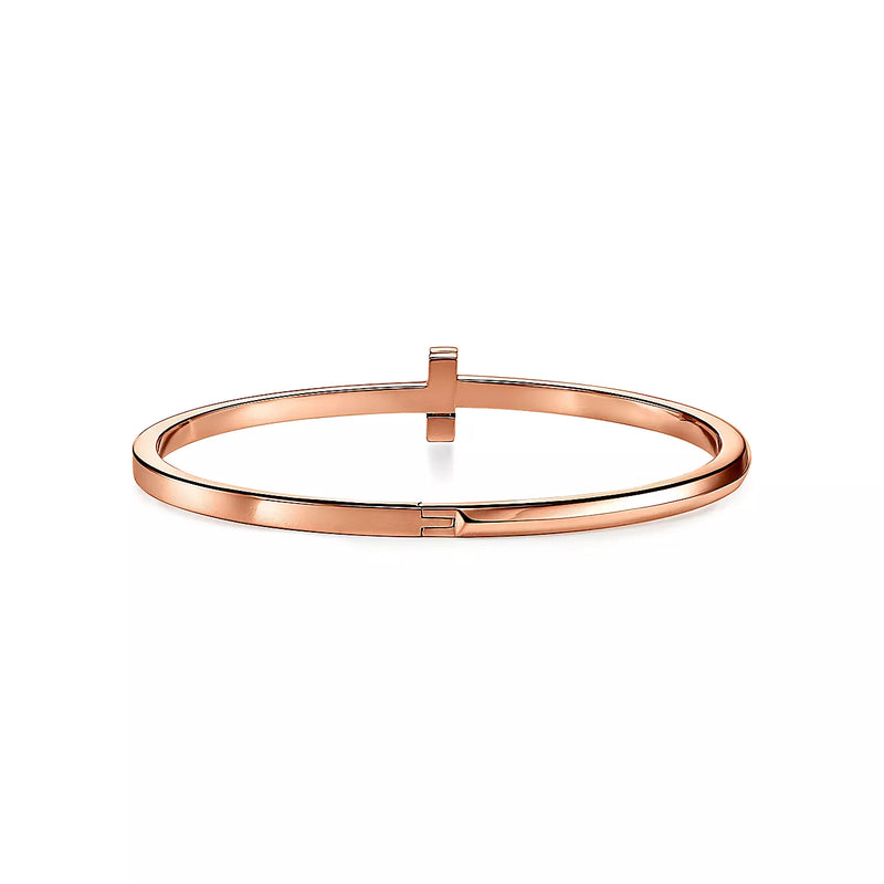 T Narrow Hinged Bangle