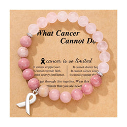 Crystal Bracelet for Breast Cancer Awareness