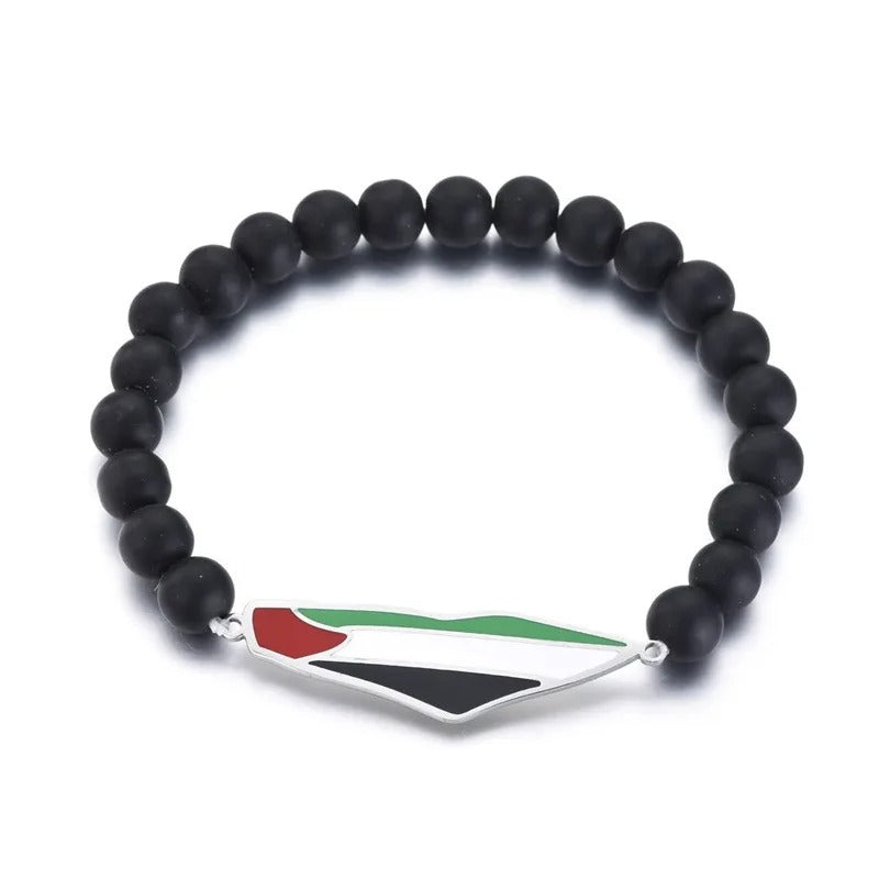 Palestine Beaded Bracelet