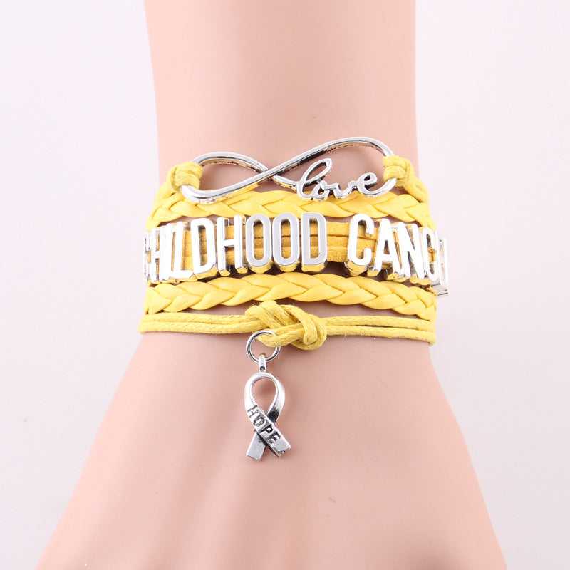 Childhood Cancer Awareness Bracelet