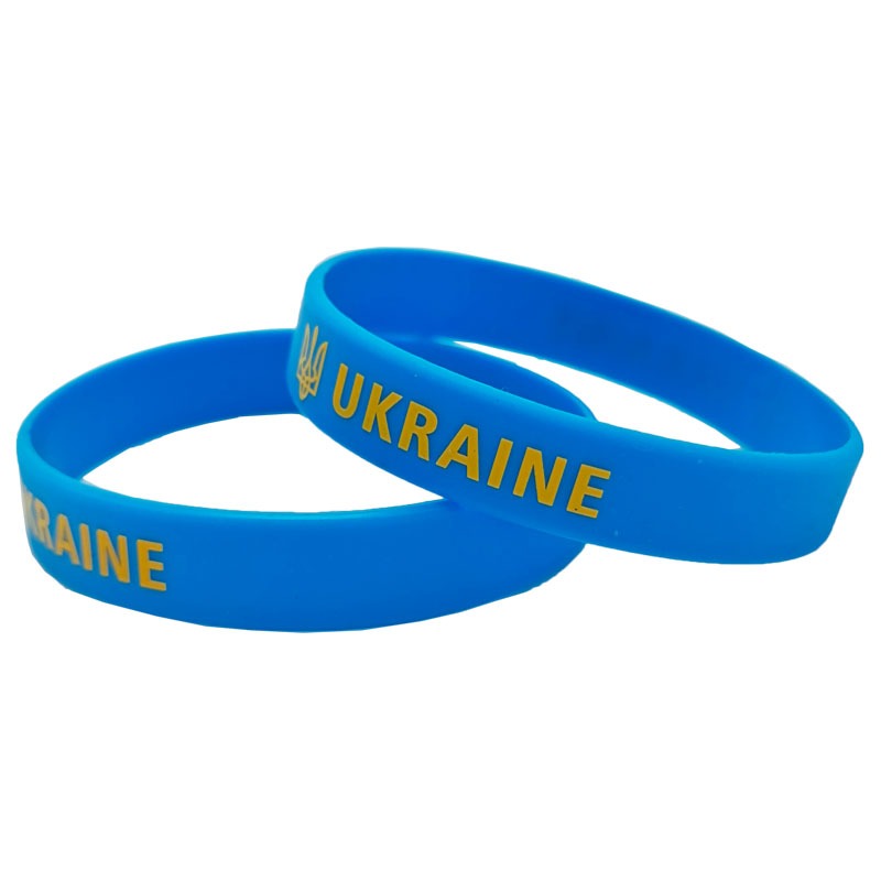 Save ukraine country wristband