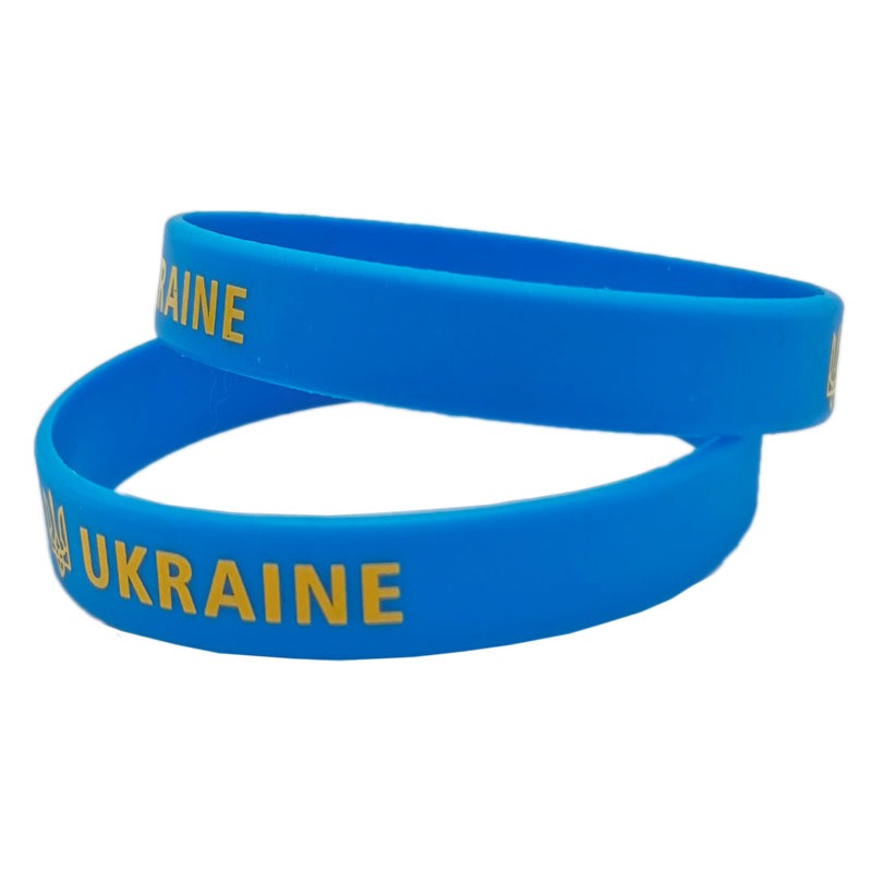 Save ukraine country wristband