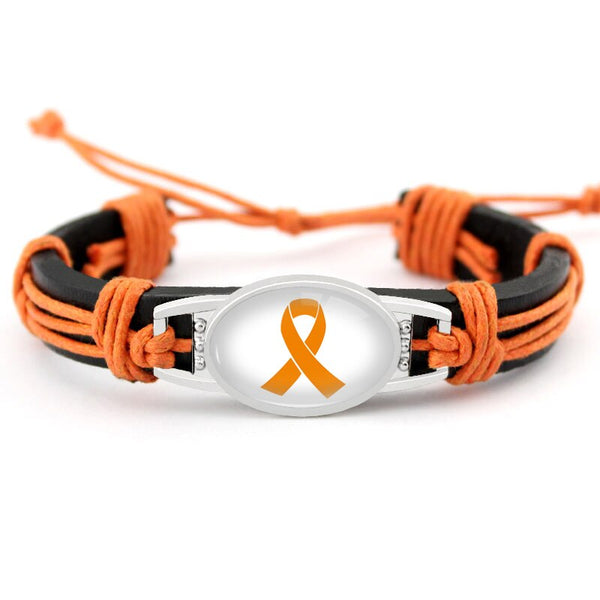 Orange Awareness Bracelet