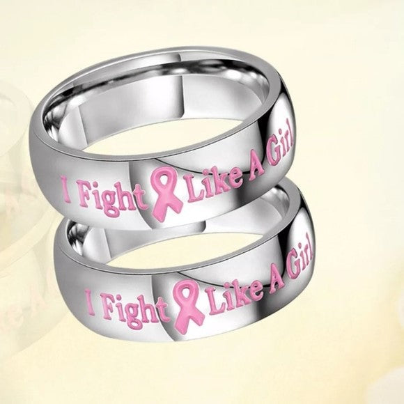 I Fight Like A Girl Ring